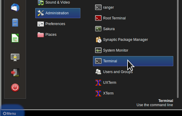 getting to the command line